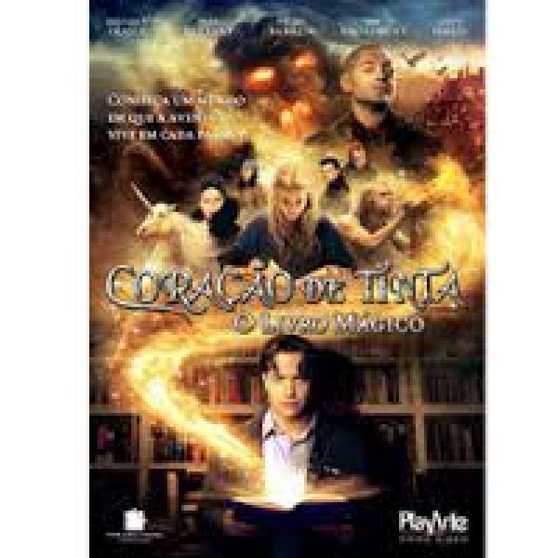 DVD Coração de Tinta - O Livro Mágico